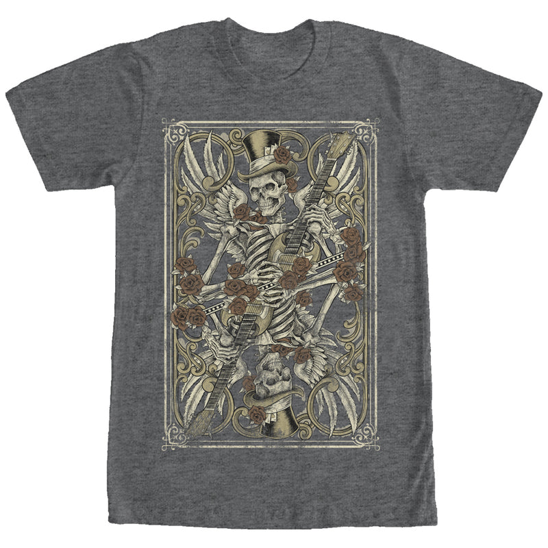 Men's Lost Gods Skeleton Guitar T-Shirt