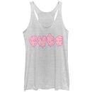 Women's Lost Gods Cute Melting Racerback Tank Top