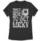 Women's Lost Gods Here to Get Lucky T-Shirt