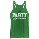 Women's Lost Gods You Like This Party Racerback Tank Top