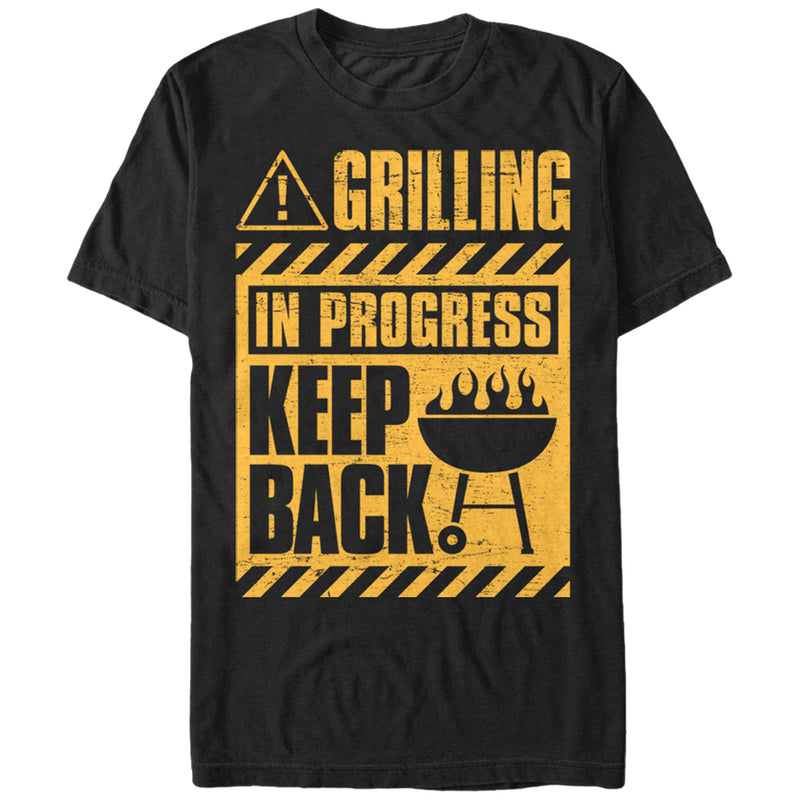 Men's Lost Gods Grilling in Progress Keep Back T-Shirt