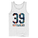 Men's Lost Gods Hawaiian Print San Francisco 39 Tank Top