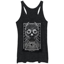 Women's Lost Gods Diamond Sugar Skull Racerback Tank Top