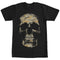 Men's Lost Gods Camouflage Print Skull T-Shirt