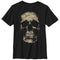 Boy's Lost Gods Camouflage Print Skull T-Shirt