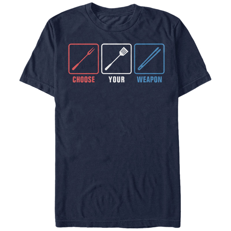 Men's Lost Gods BBQ Choose Your Weapon T-Shirt