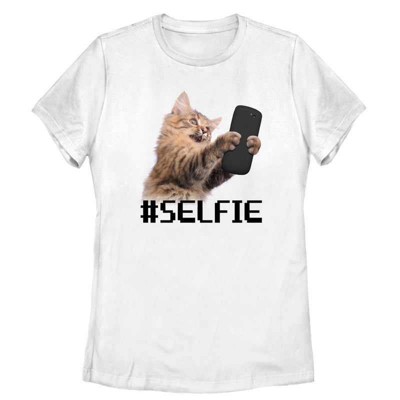 Women's Lost Gods Cat Selfie T-Shirt