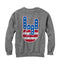 Men's Lost Gods Rock On American Flag Sweatshirt