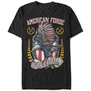 Men's Lost Gods Fourth of July  American Force Freedom Eagle T-Shirt