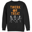 Women's CHIN UP Halloween Twerk or Treat Skeleton Sweatshirt