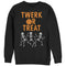 Women's CHIN UP Halloween Twerk or Treat Skeleton Sweatshirt