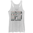 Women's MTV Tribal Print Logo Racerback Tank Top