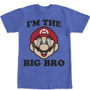 Men's Nintendo Mario Big Brother T-Shirt