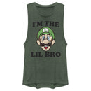 Junior's Nintendo Luigi Little Brother Festival Muscle Tee