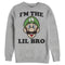 Men's Nintendo Luigi Little Brother Sweatshirt