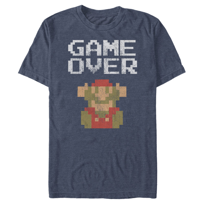 Men's Nintendo Mario Game Over T-Shirt