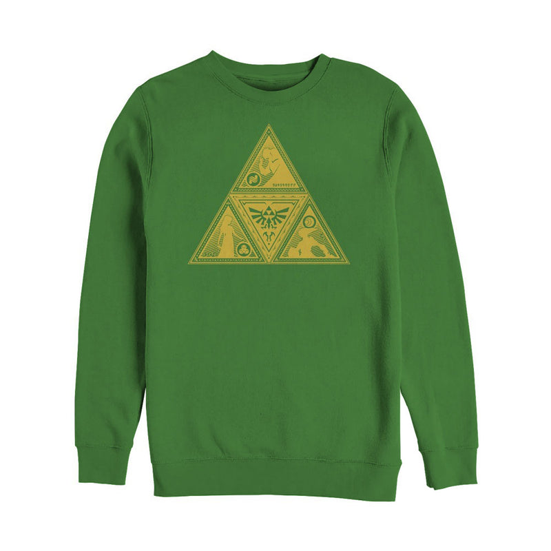 Men's Nintendo Legend of Zelda Triforce Silhouette Sweatshirt