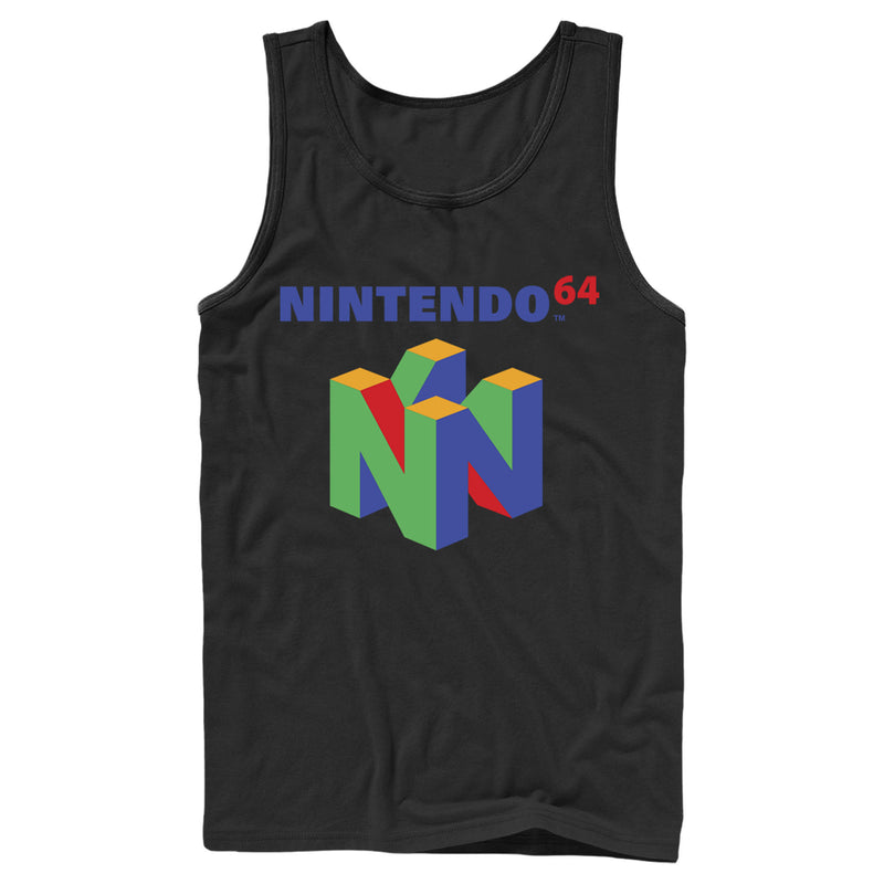 Men's Nintendo Classic N64 Tank Top