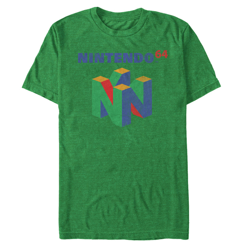 Men's Nintendo Classic N64 Logo T-Shirt