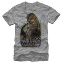 Men's Star Wars The Force Awakens Vintage Chewbacca T-Shirt