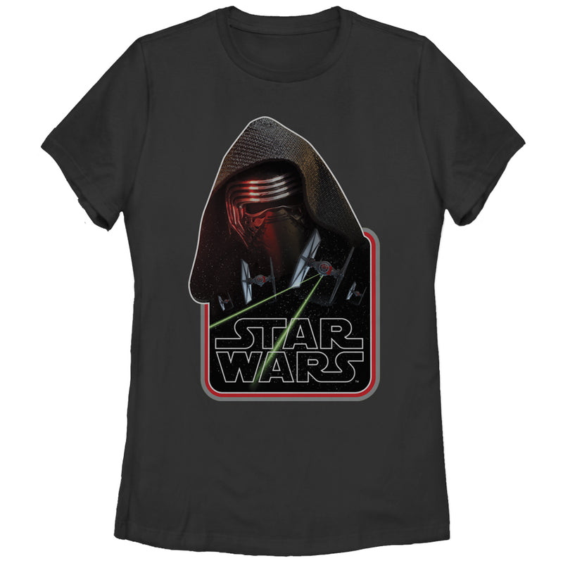 Women's Star Wars The Force Awakens Kylo Ren TIE Fighter T-Shirt