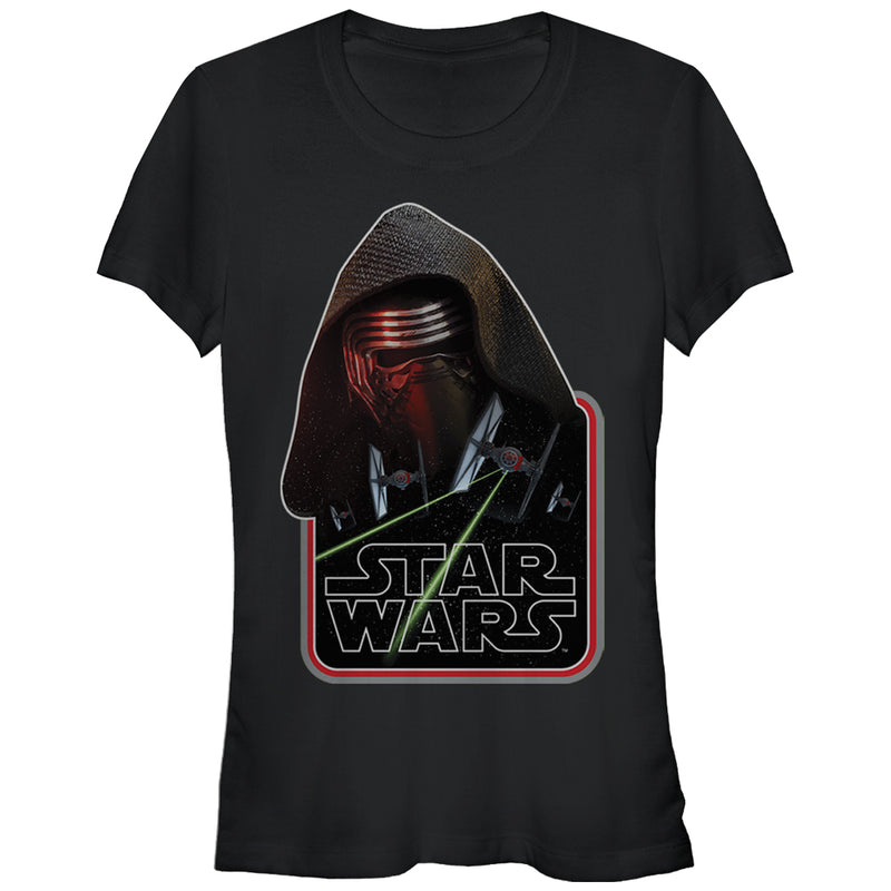 Junior's Star Wars The Force Awakens Kylo Ren TIE Fighter T-Shirt