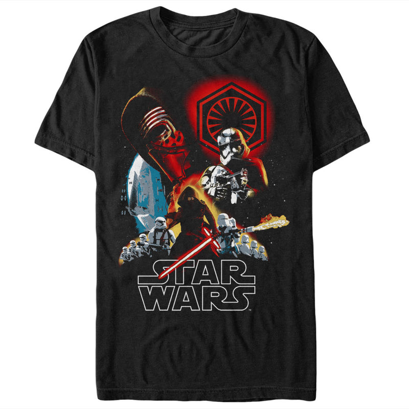 Men's Star Wars The Force Awakens First Order Art T-Shirt