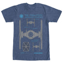 Men's Star Wars The Force Awakens TIE Fighter Special Forces T-Shirt