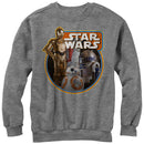 Men's Star Wars The Force Awakens Retro Droids Sweatshirt