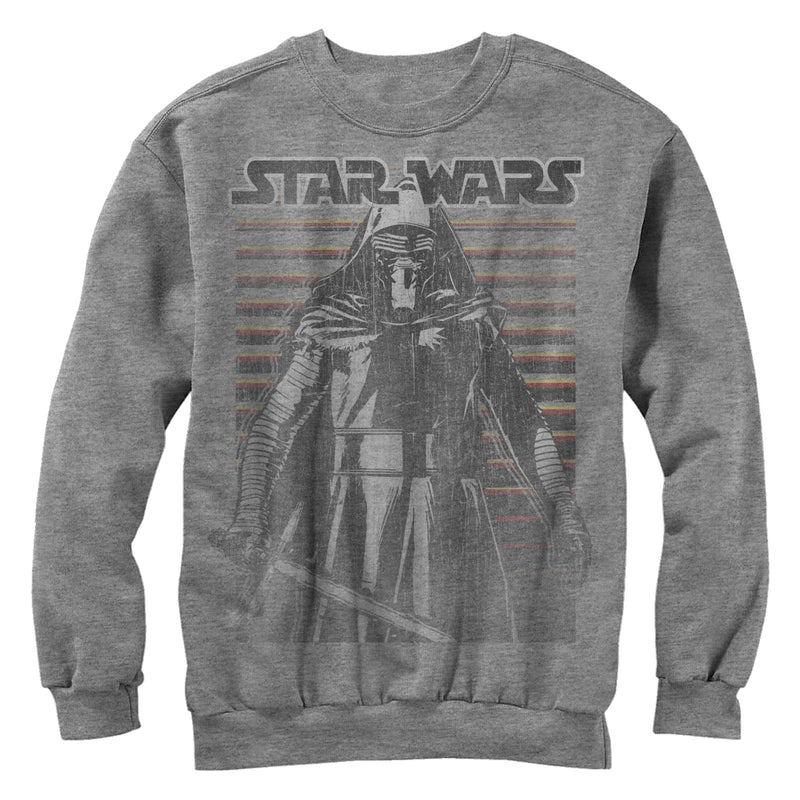 Men's Star Wars The Force Awakens Kylo Ren Distressed Sweatshirt