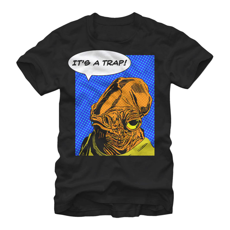 Men's Star Wars Comic Book Admiral Ackbar T-Shirt