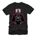 Men's Star Wars Darth Vader Helmet Markings T-Shirt