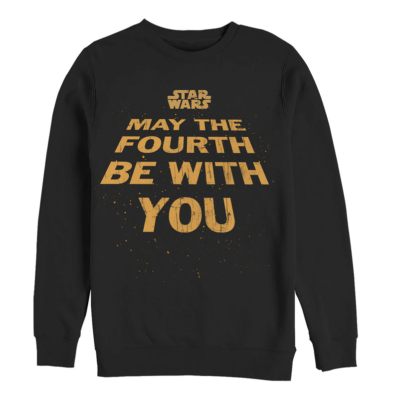 Men's Star Wars May the Fourth Opening Crawl Sweatshirt