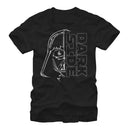 Men's Star Wars Darth Vader Dark Side Two Face T-Shirt