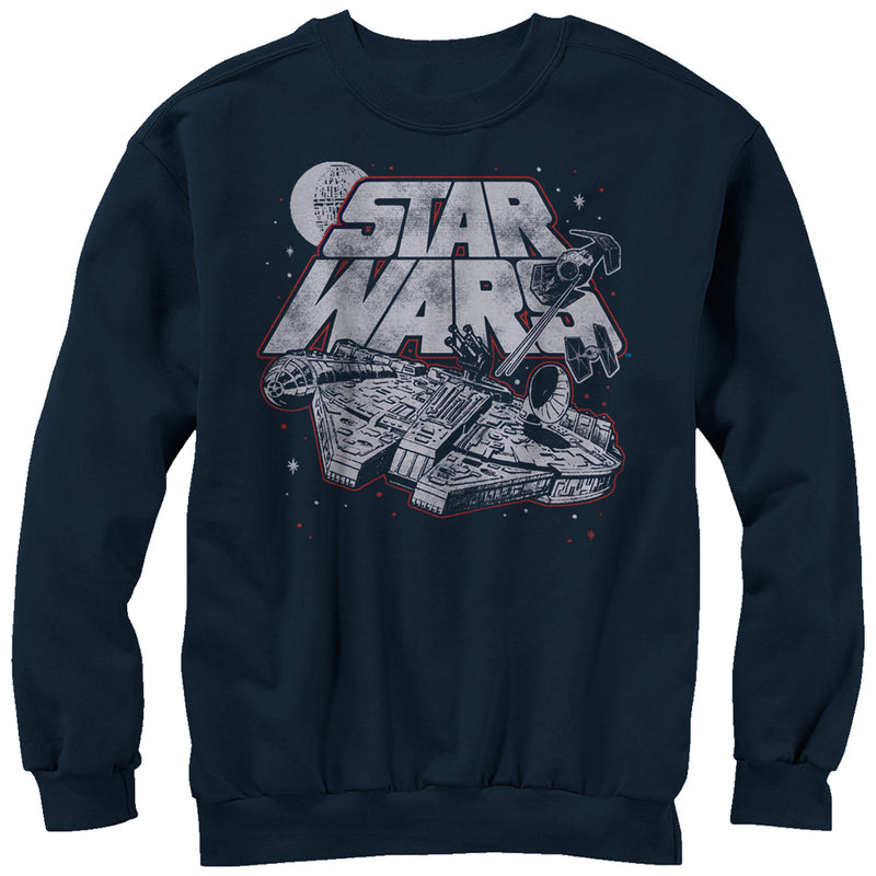 Men's Star Wars Millennium Falcon TIE Advanced Sweatshirt