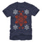 Men's Star Wars Christmas Darth Vader Snowflake T-Shirt