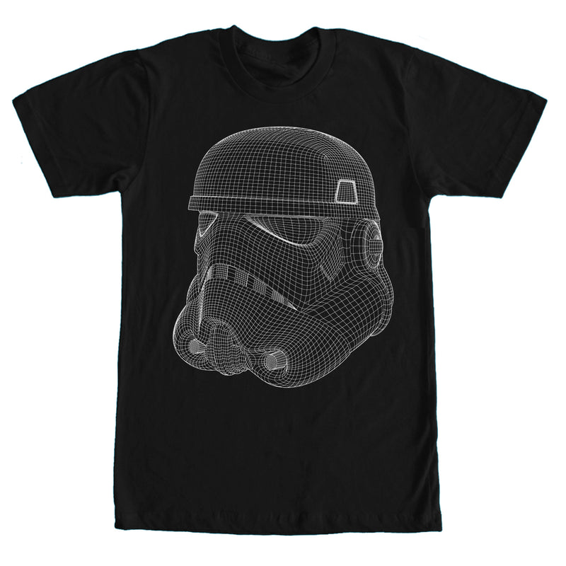 Men's Star Wars 3D Stormtrooper Helmet T-Shirt