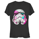 Junior's Star Wars Stained Glass Stormtrooper T-Shirt