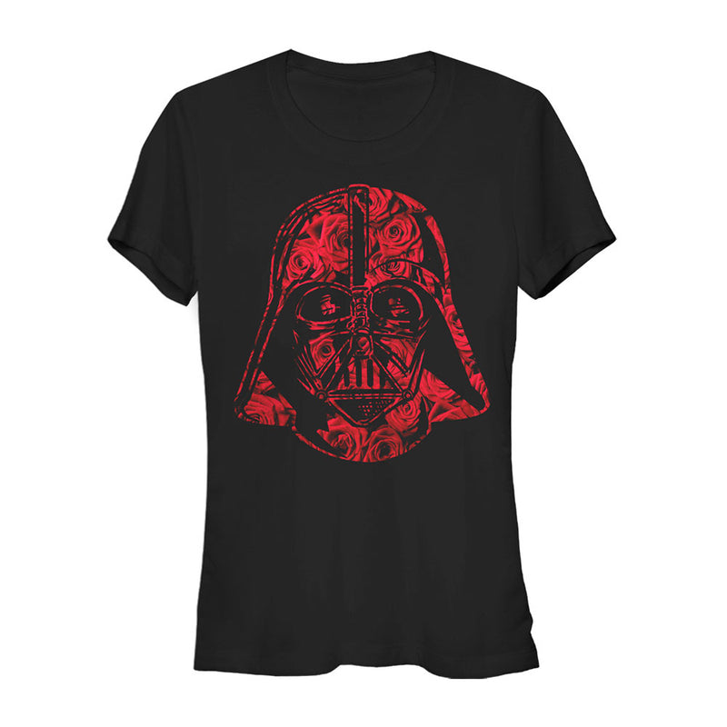 Junior's Star Wars Roses are Vader T-Shirt