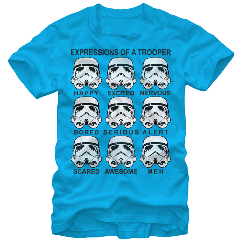 Men's Star Wars Expressions of a Stormtrooper T-Shirt