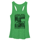 Women's Star Wars Darth Vader St. Patrick's Lack of Racerback Tank Top