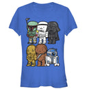 Junior's Star Wars Cartoon Characters T-Shirt