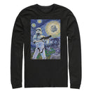 Men's Star Wars Stormtrooper Starry Night Long Sleeve Shirt