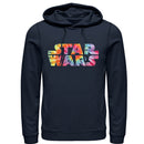 Men's Star Wars Tie-Dye Logo Pull Over Hoodie