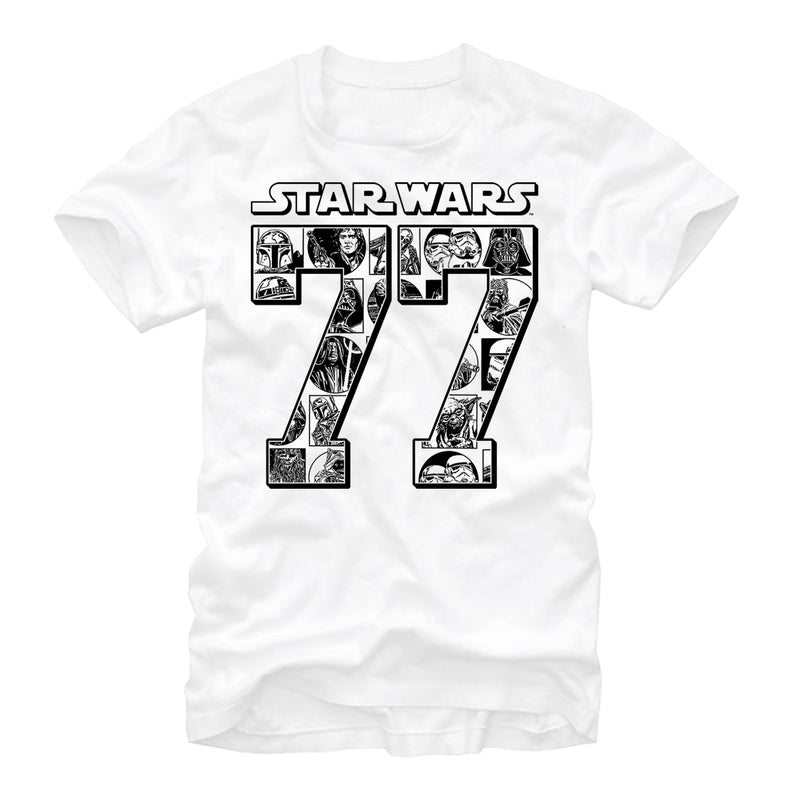 Men's Star Wars Comic Characters 77 T-Shirt