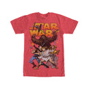 Men's Star Wars Comic Battle Pose T-Shirt