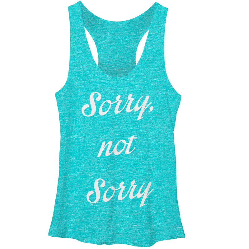 Women's Lost Gods Sorry Not Sorry Racerback Tank Top