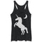 Women's Lost Gods Crescent Moon Unicorn Racerback Tank Top