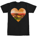 Men's Lost Gods Bacon Cheeseburger Heart T-Shirt