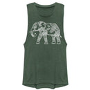 Junior's CHIN UP Zen Elephant Festival Muscle Tee